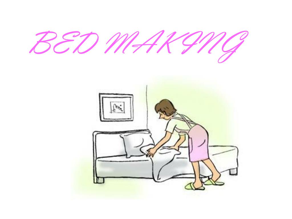 make your bed presentation