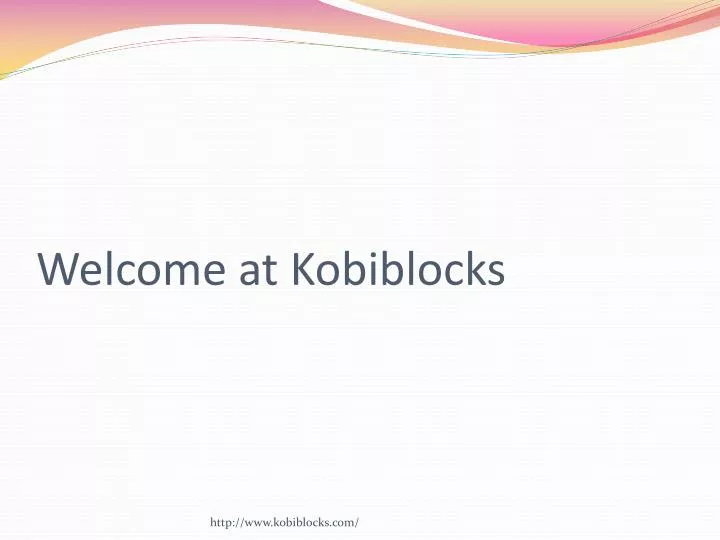 welcome at kobiblocks n.