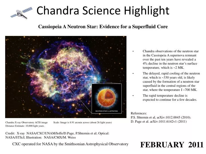 chandra science highlight n.