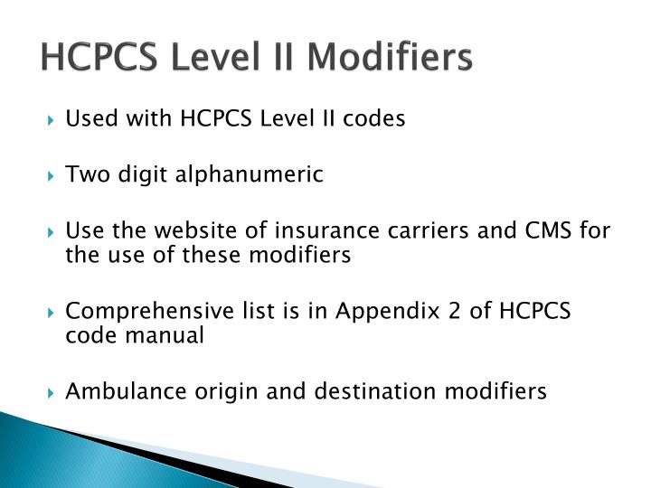 PPT Medical Coding I Week 1 Introduction CPT and HCPCS PowerPoint