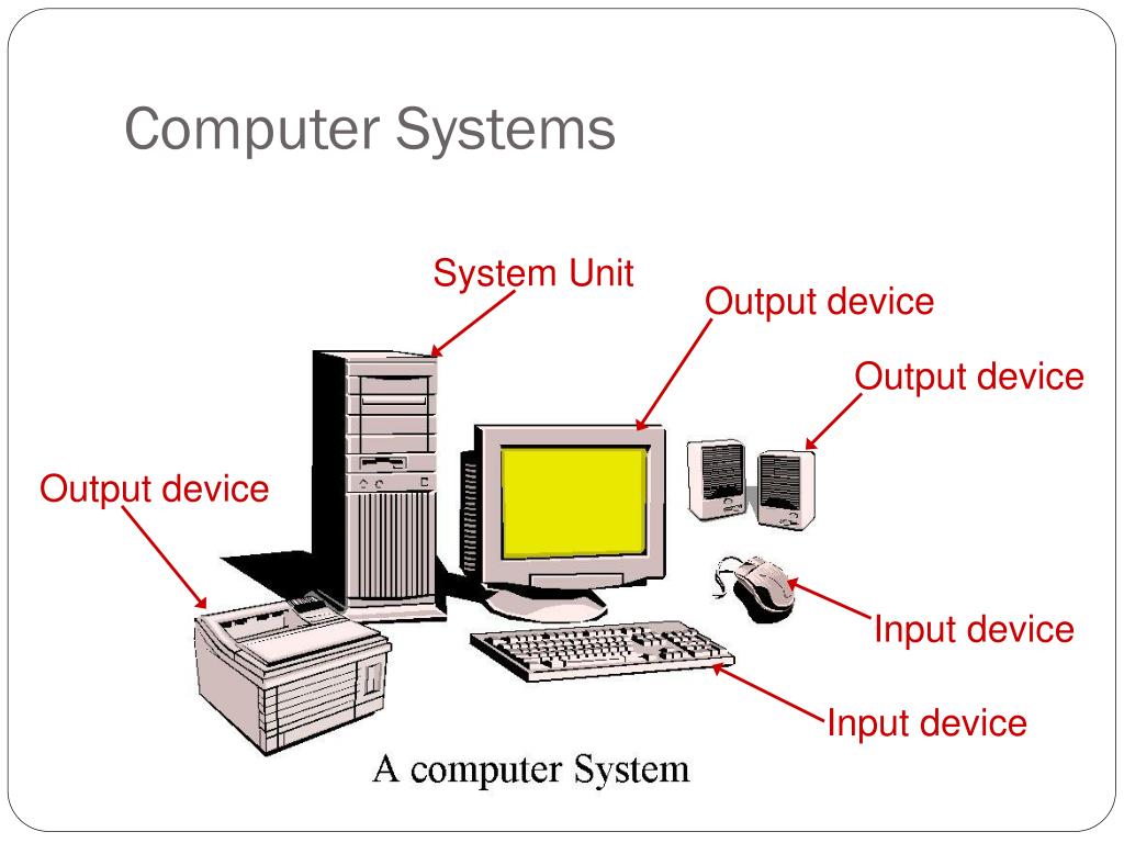 presentation of computer system