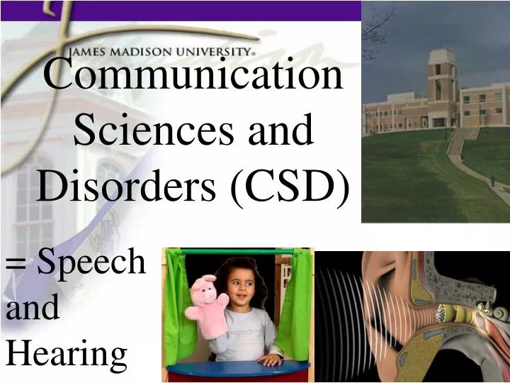 Uf Online Communication Sciences And Disorders PPT - Communication Sciences and Disorders (CSD) PowerPoint