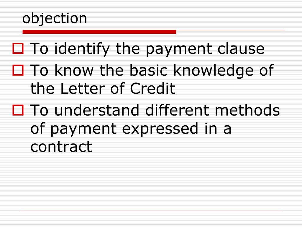payment assignment clause