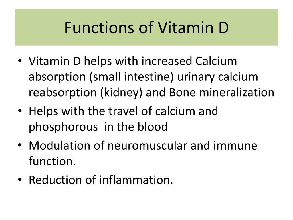 Ppt Vitamin D Presentation By Powerpoint Presentation