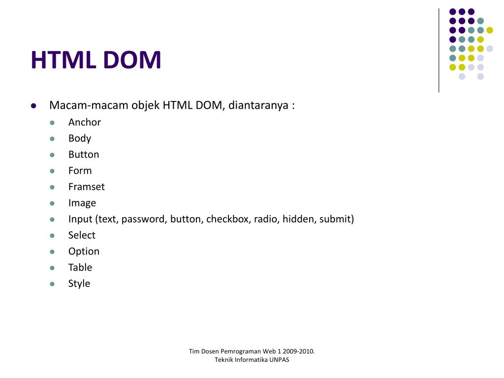 Simple html dom