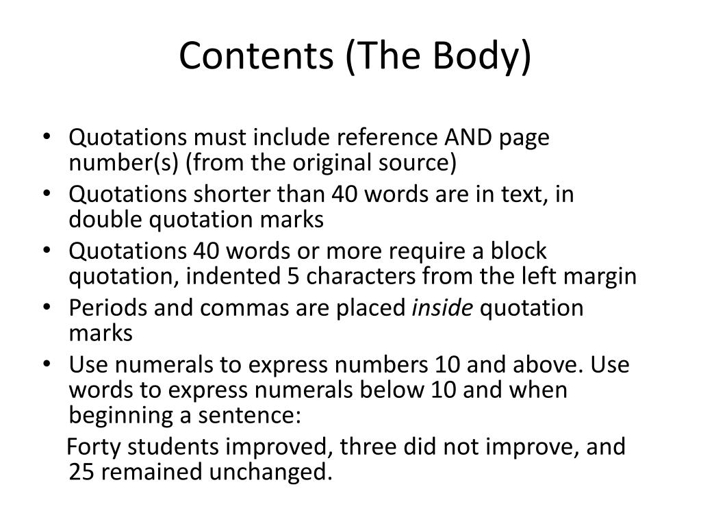 Apa reference style example
