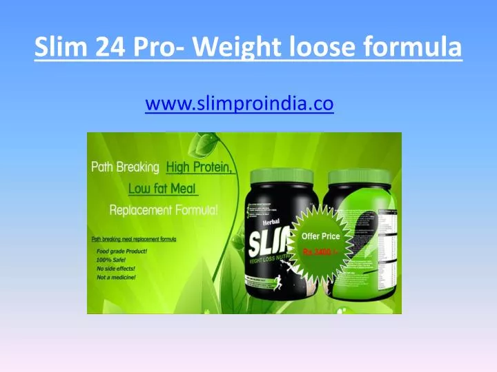 slim 24 pro weight loose formula n.