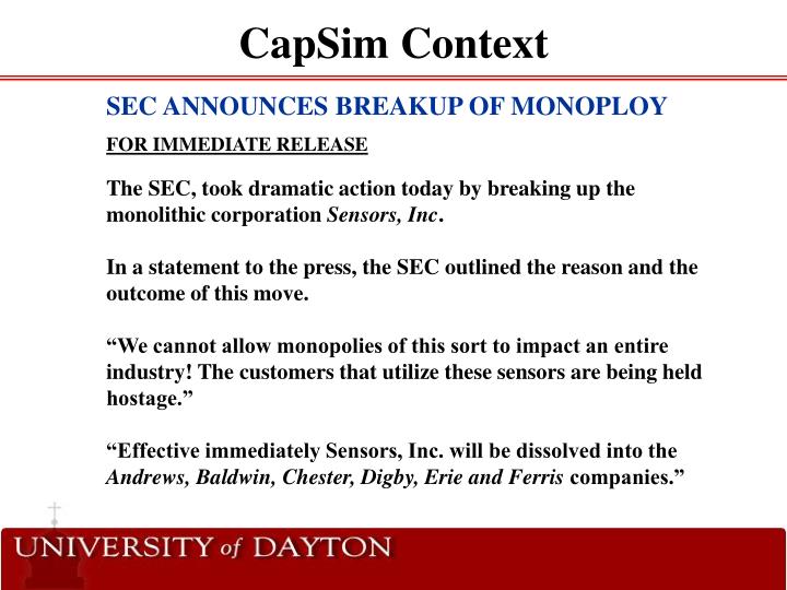 capsim ppt capsim ppt
