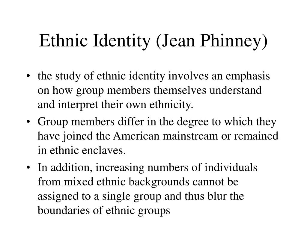 PPT - Ethnic and Racial Identity PowerPoint Presentation, free download -  ID:5626016