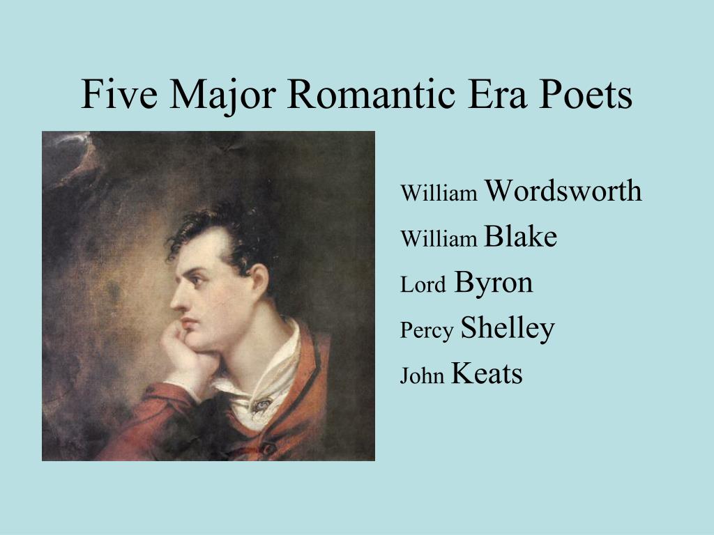 romantic writers in english literature