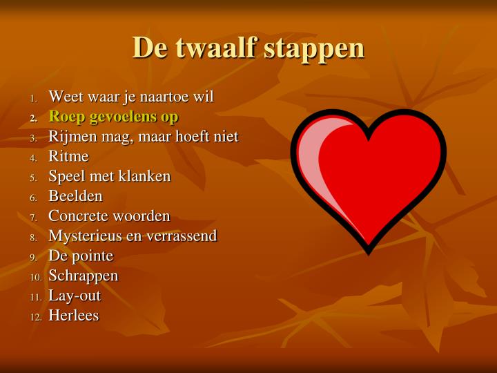 PPT - Hoe maak ik een gedicht PowerPoint Presentation - ID:5628238