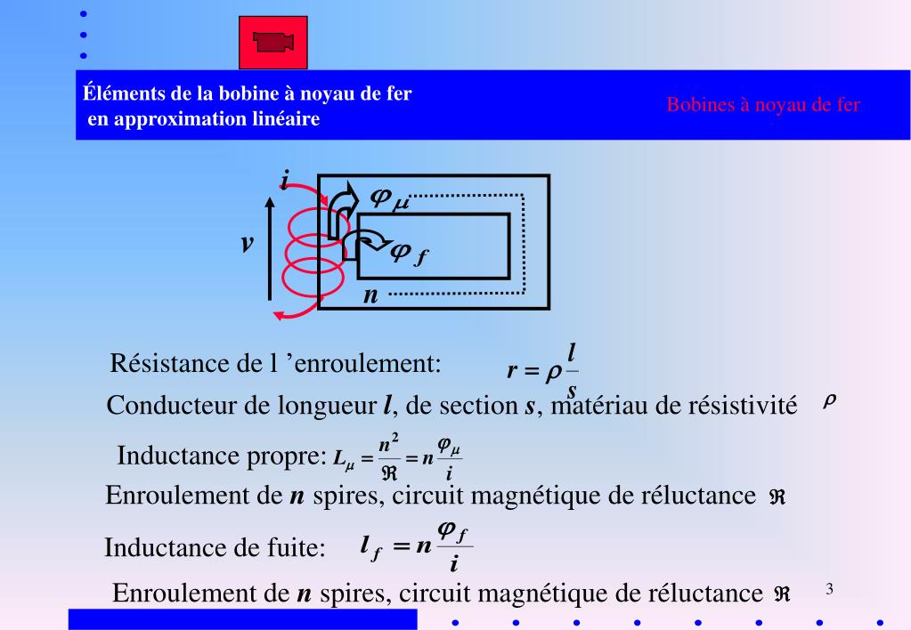 PPT Chapitre 3 Bobines à noyau de fer PowerPoint Presentation, free
