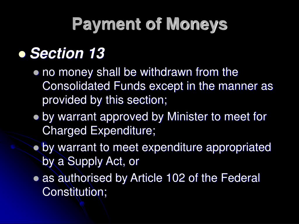 PPT - Financial Procedure Act 1957 PowerPoint Presentation ...