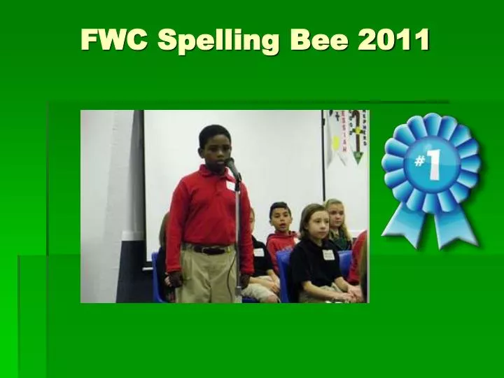 fwc spelling bee 2011 n.