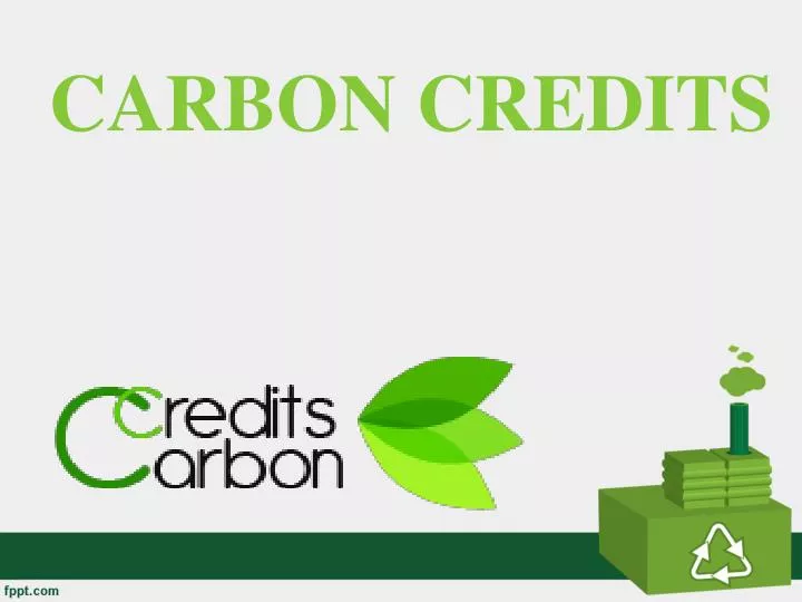 accounting for carbon credits accounting for carbon credits