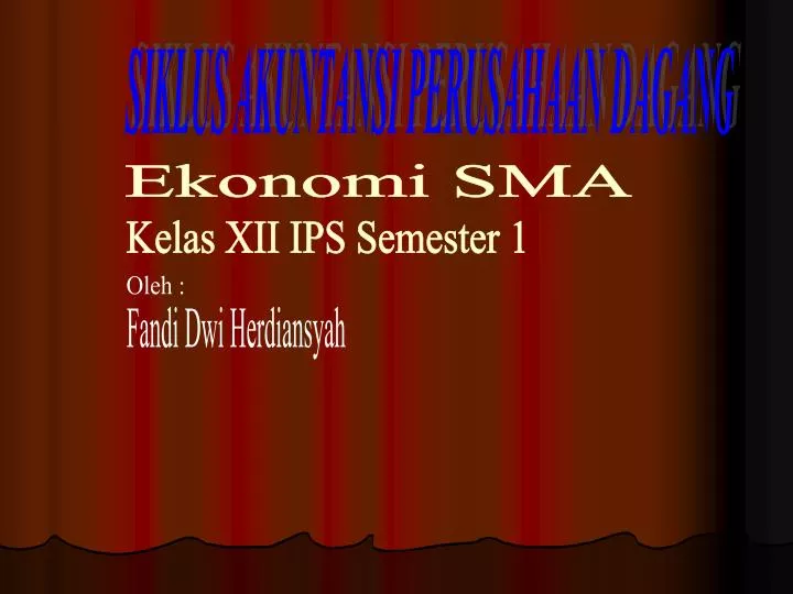 Ppt Siklus Akuntansi Perusahaan Dagang Powerpoint Presentation Free Download Id 5632885