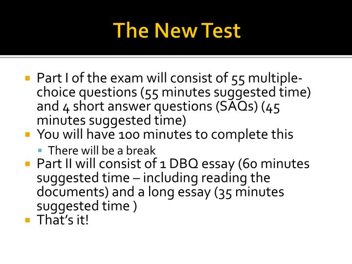 A push long essay prompts