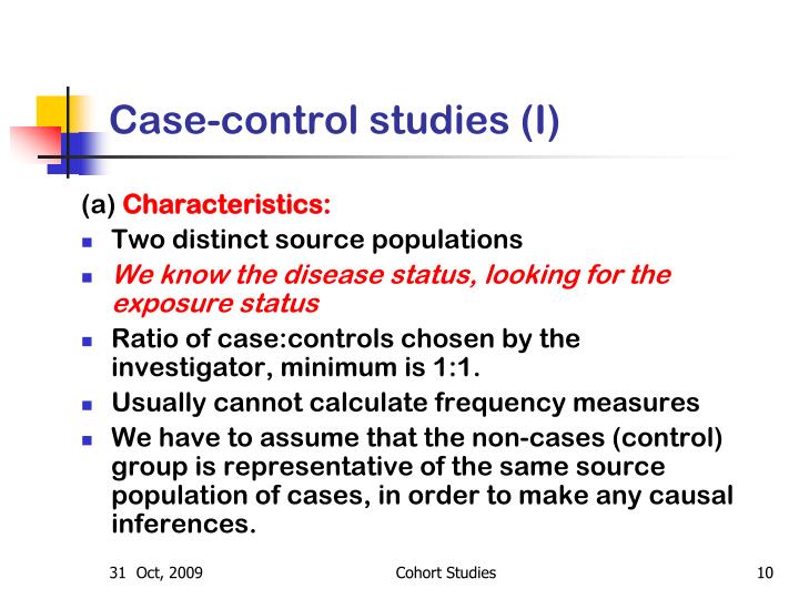 case control study case control study