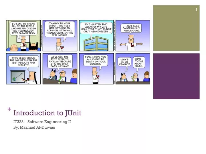 introduction to junit n.