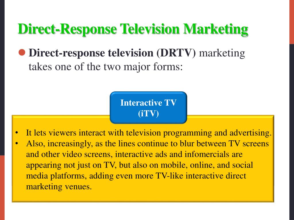Direct response television jobs
