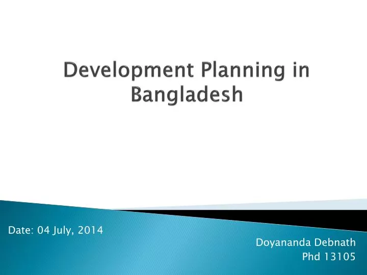 PPT Development Planning in Bangladesh PowerPoint Presentation, free