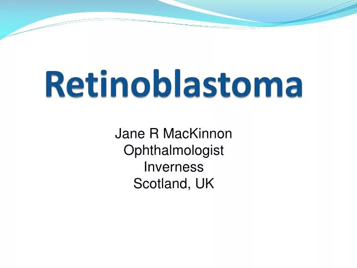 retinoblastoma n.