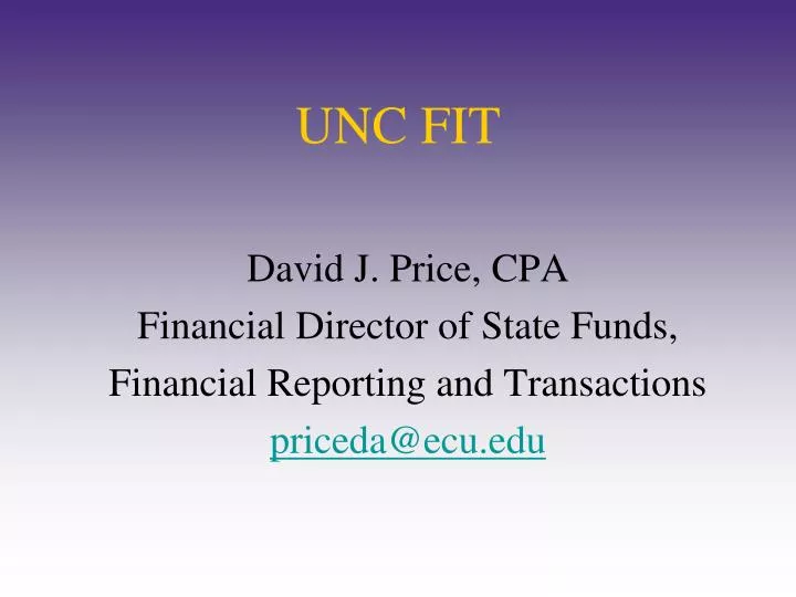 unc fit n.