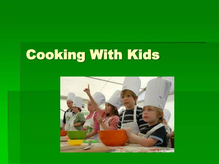cooking with kids n.