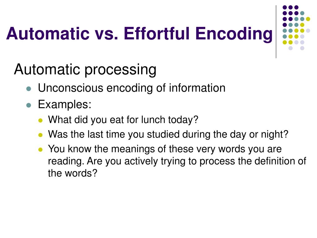 definition of encoding in psychology definition of encoding in psychology