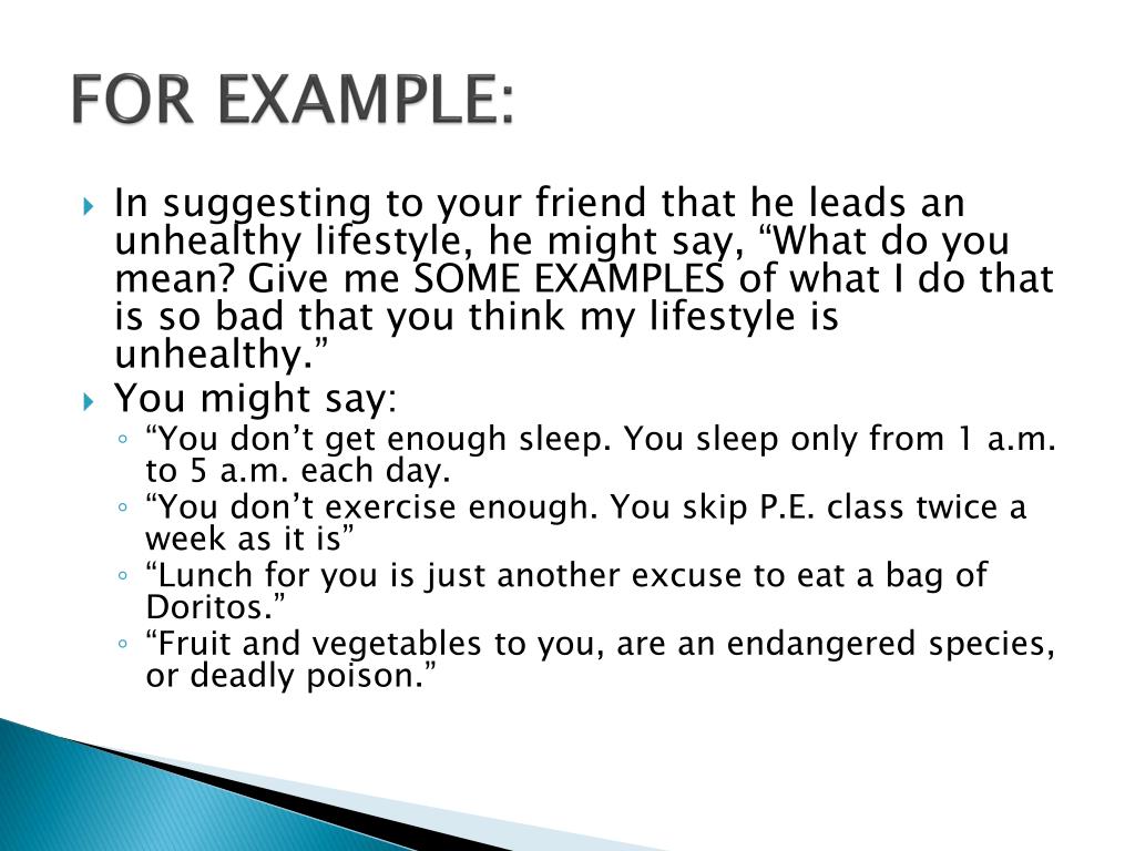 example of exemplification essay