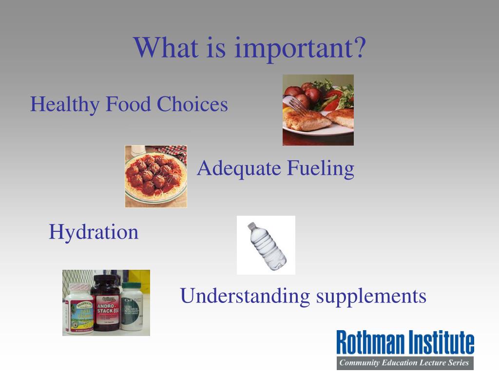 PPT Sports Nutrition Enhancing Athletic Performance PowerPoint