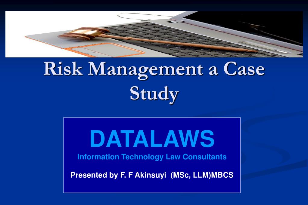 building risk management case study