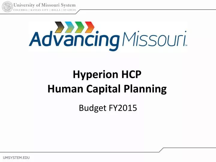hyperion hcp human capital planning n.