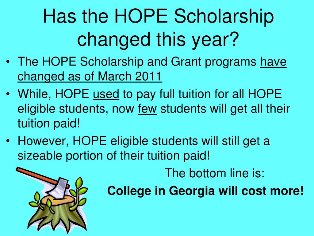PPT Georgia s HOPE SCHOLARSHIP And HOPE GRANT Complete With 2011 ppt-georgia-s-hope-scholarship-and-hope-grant-complete-with-2011