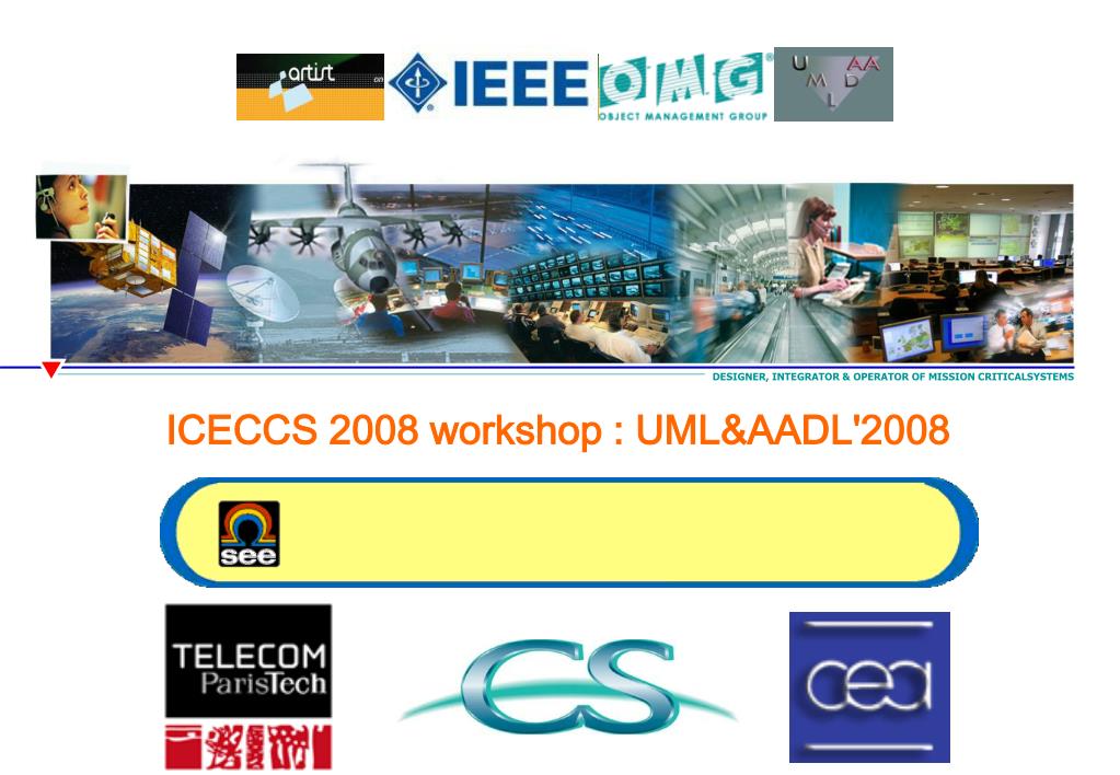 PPT ICECCS 2008 UML&AADL'2008 PowerPoint Presentation ID