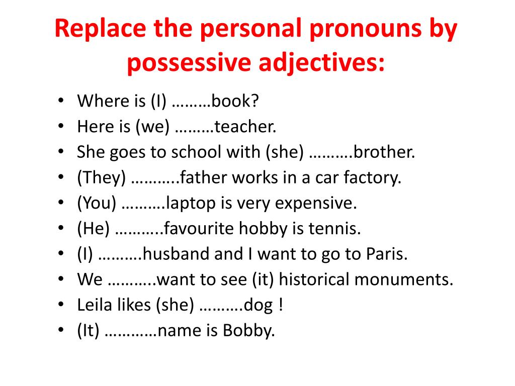 Personal object. Possessive adjectives упражнения. Possessive adjectives задания. Possessive adjectives possessive pronouns упражнения. Possessive упражнения.