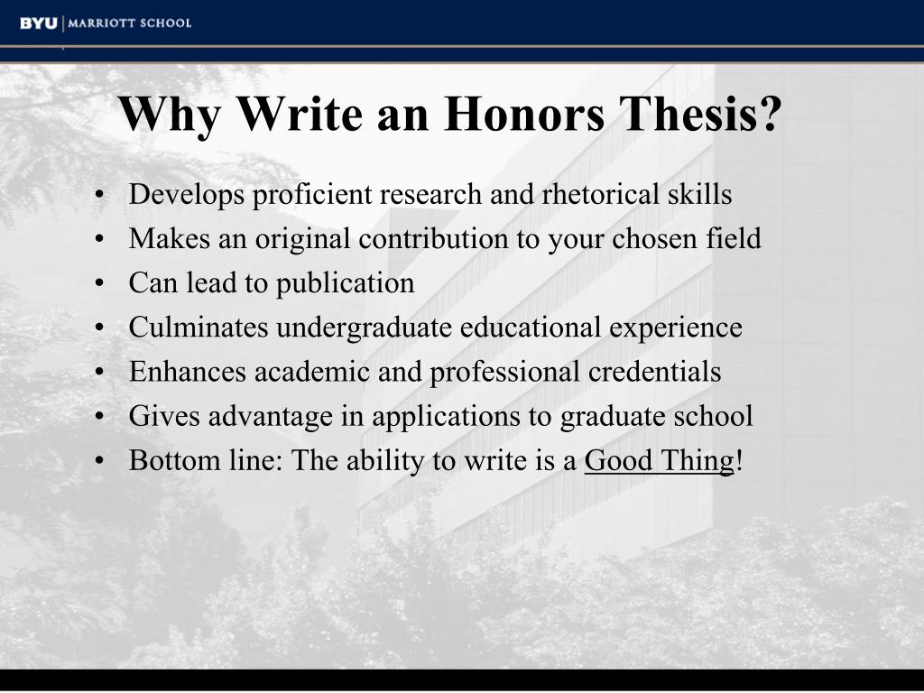 honors thesis uky