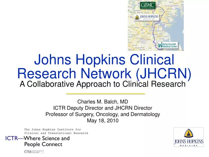 PPT Johns Hopkins Clinical Research Network (JHCRN) PowerPoint