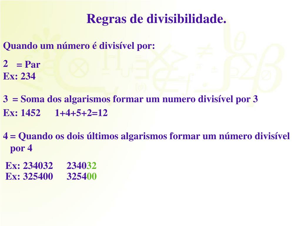 Regras 1 e 2