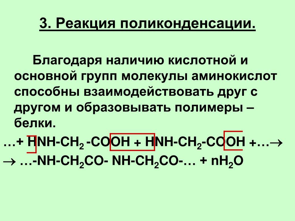 В реакцию с аминокислотами вступает. Реакция поликонденсации аминокислот. Понятие реакции поликонденсации. Реакция поликонденсации пример реакции. Реакция поликонденсации аминокислот пример.