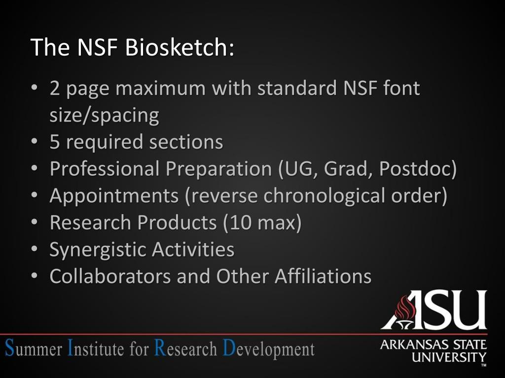PPT Biosketches and Other Supporting Documents PowerPoint PPT Biosketches and Other Supporting Documents PowerPoint