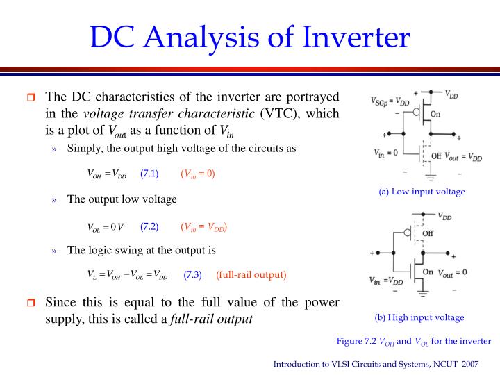 PPT - Chapter 07 Electronic Analysis Of CMOS Logic Gates PowerPoint ...