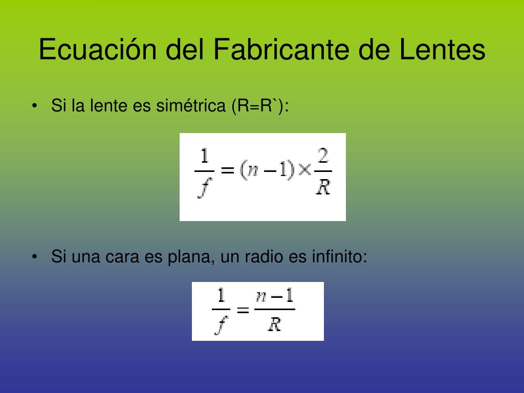 PPT - Lentes PowerPoint Presentation, free download - ID:5648017
