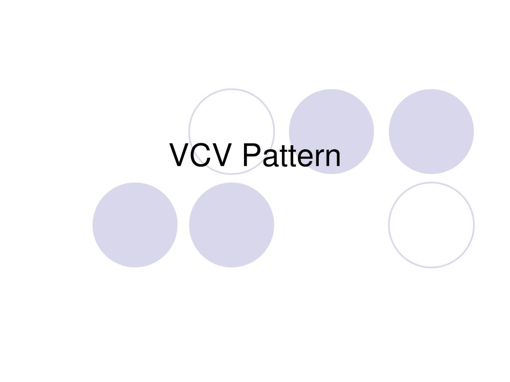 PPT VCV Pattern PowerPoint Presentation, free download ID5648438