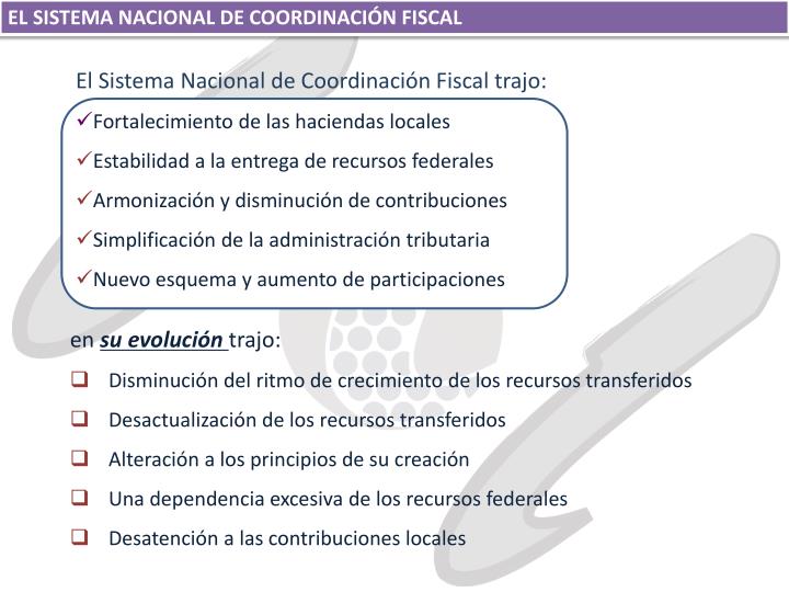 PPT - La Coordinación Fiscal en México y Presupuesto Basado en