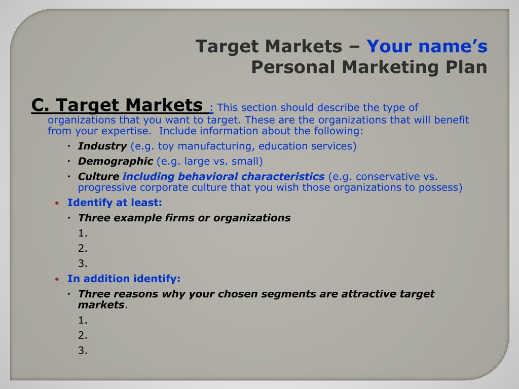 what is the most important part of a marketing plan why what is the least important why