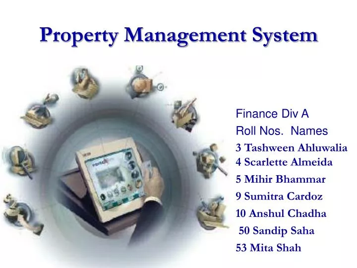 PPT Property Management System PowerPoint Presentation, free download
