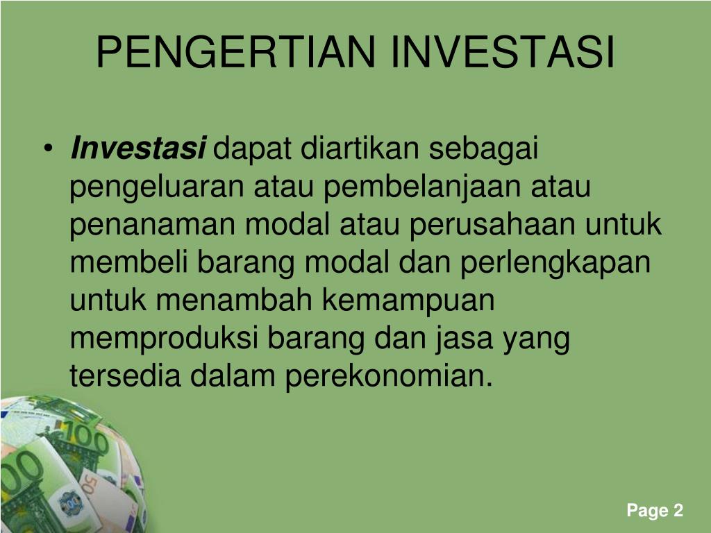 Ppt Teori Investasi Powerpoint Presentation Free Download Id 5649580