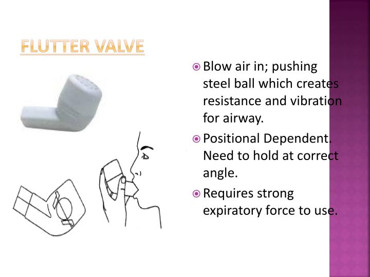 flutter valve or acapella