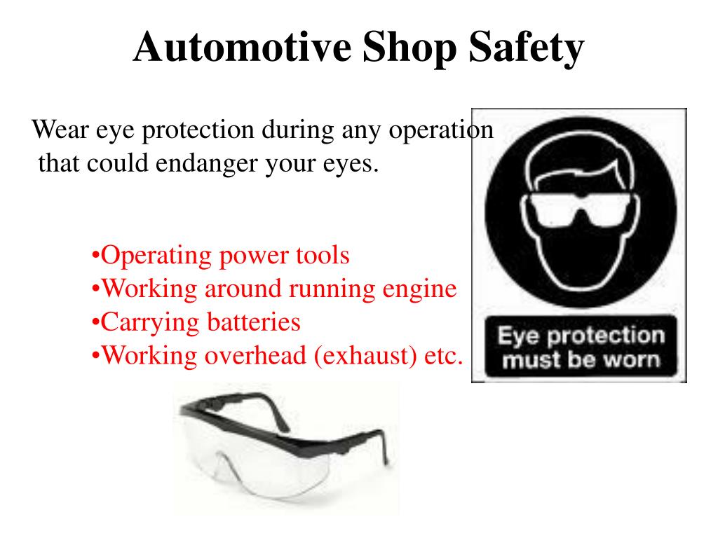 PPT Automotive Shop Safety PowerPoint Presentation, free download